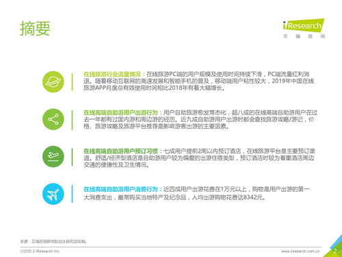 艾瑞咨詢(xún)《2020年中國(guó)在線(xiàn)高端自助游用戶(hù)洞察報(bào)告》深度解讀 旅游咨詢(xún)服務(wù)成為新藍(lán)海